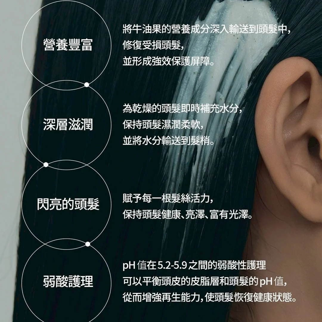 SARANARA 牛油果滋潤髮膜