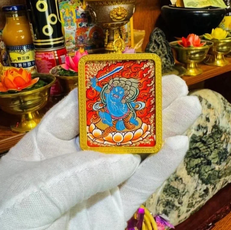 新畫的十二生肖本命佛 小唐卡