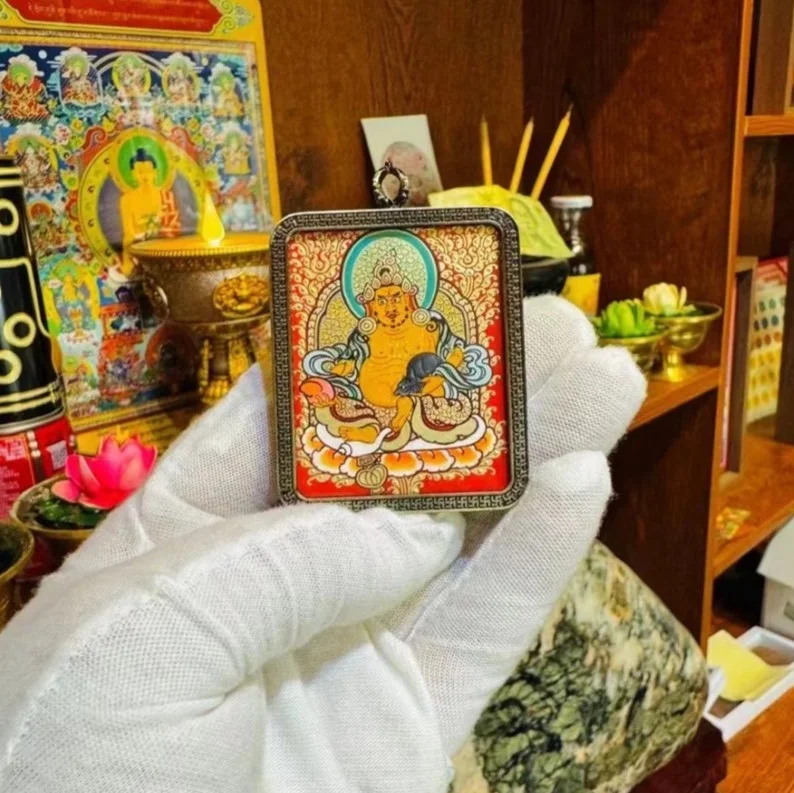 新畫的十二生肖本命佛 小唐卡
