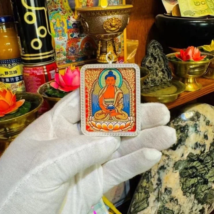 新畫的十二生肖本命佛 小唐卡